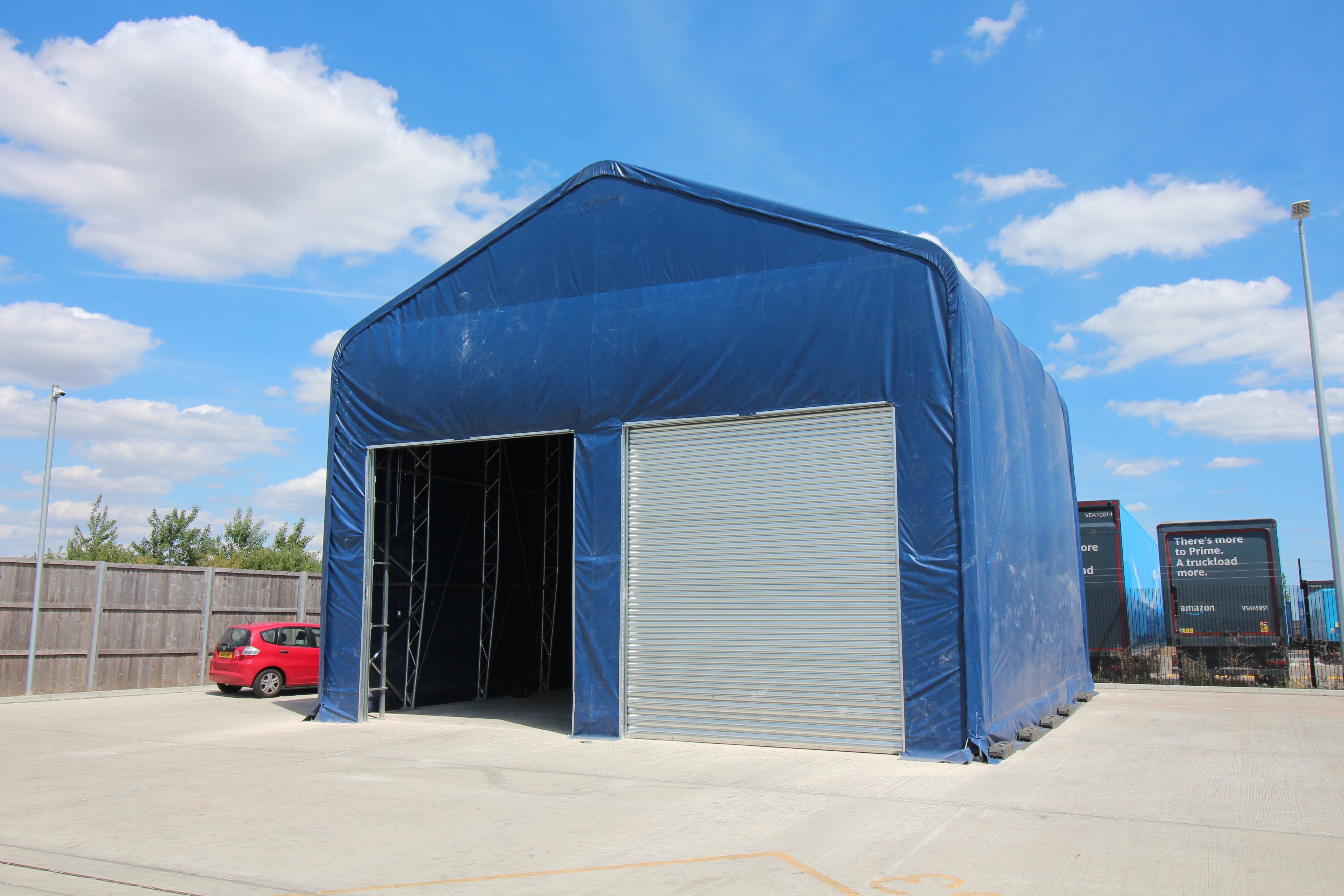 PVC Buildings for Vehicle Maintenance and Storage