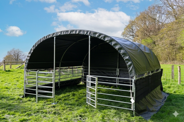 Enclosed Livestock Shelters - Kit Buildings