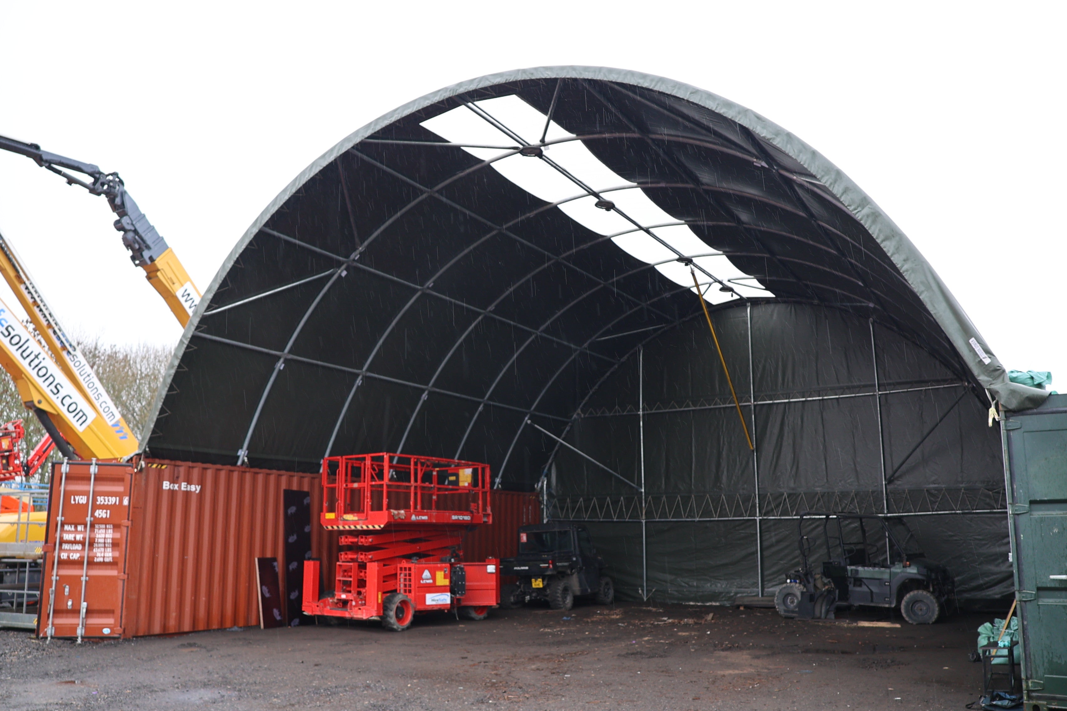 Container Canopies - 26ft x 40ft x 10ft (8m x 12m x 3m)