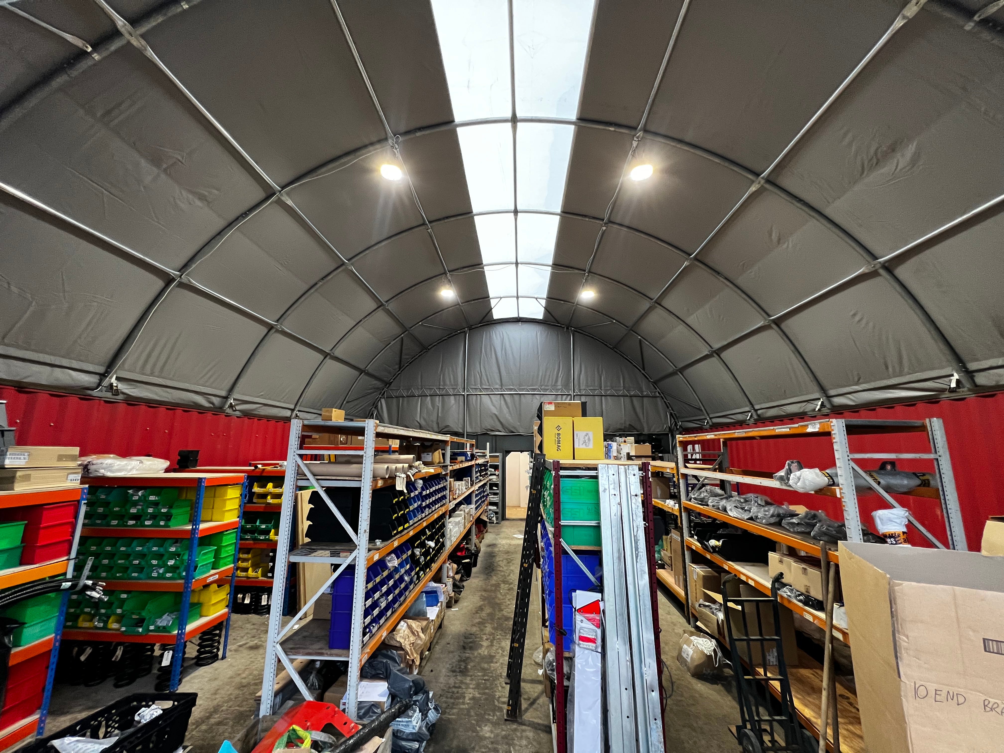 Container Canopies - 26ft x 40ft x 10ft (8m x 12m x 3m)
