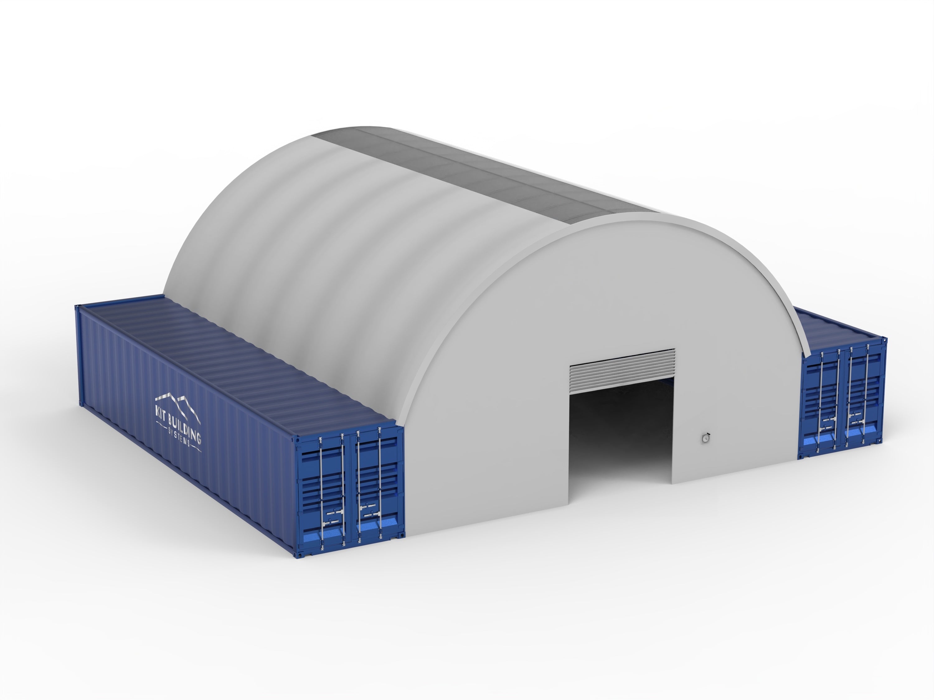 Auvents de conteneurs - 33 pieds x 40 pieds x 12 pieds (10 mx 12 mx 3,6 m)