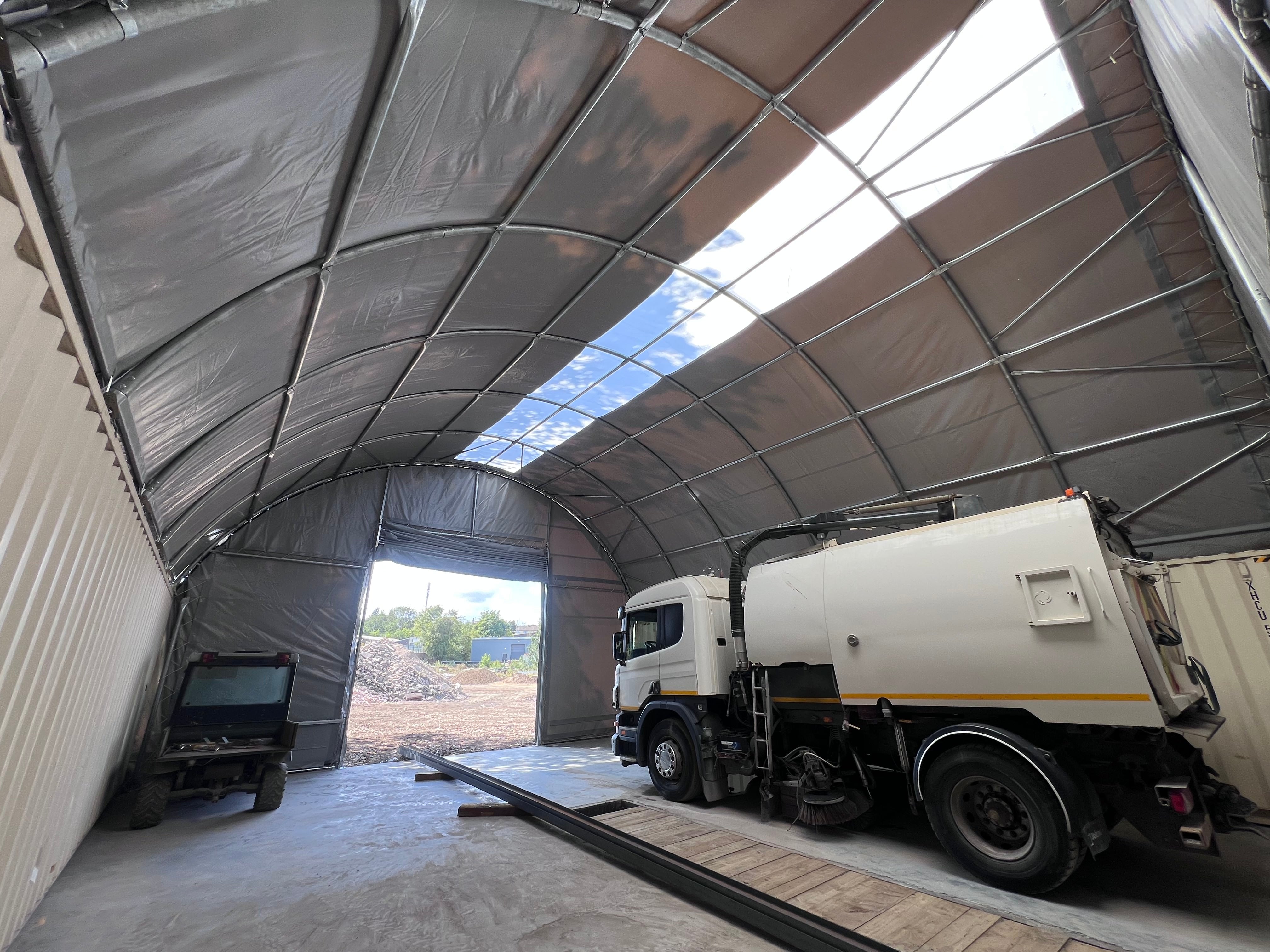 Container Canopies - 26ft x 40ft x 10ft (8m x 12m x 3m)