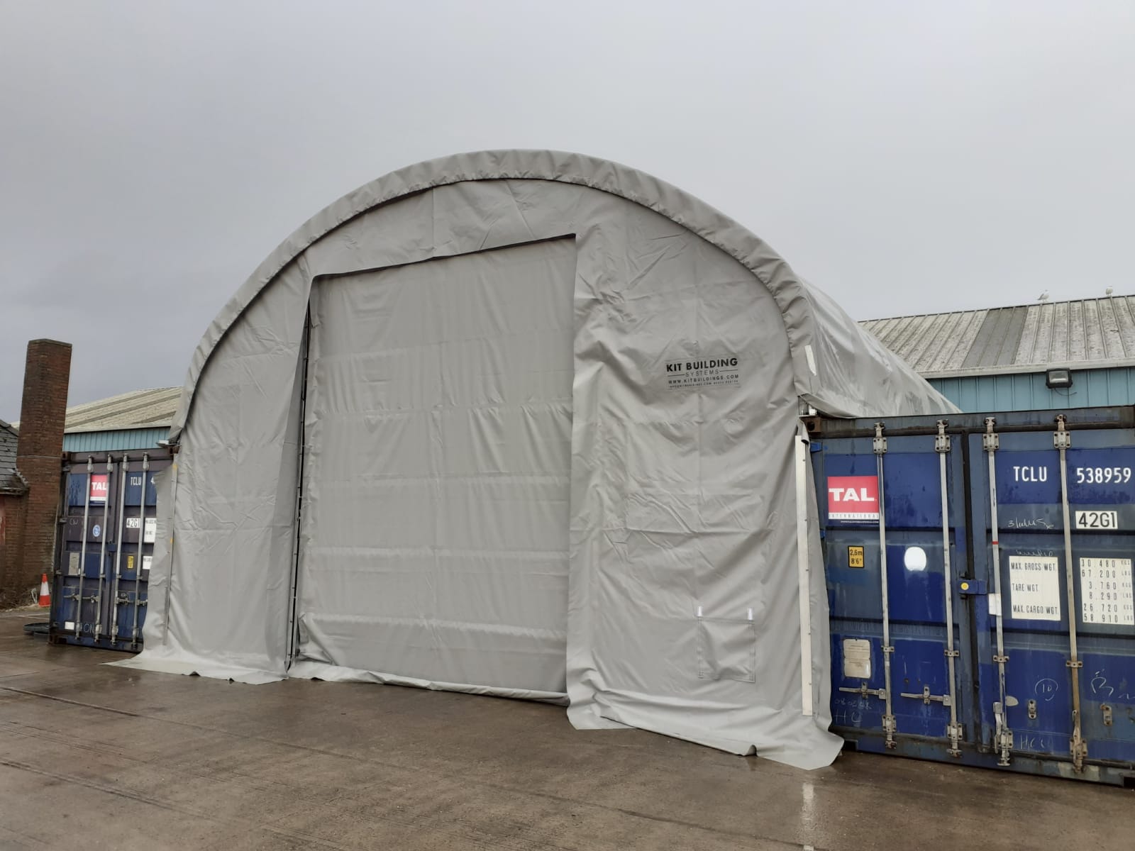 Container Canopies - 40ft x 20ft x 15ft (12m x 6m x 4.5m)