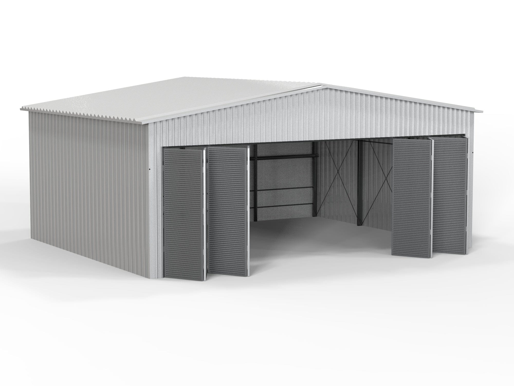 Hangar d'avions isolé