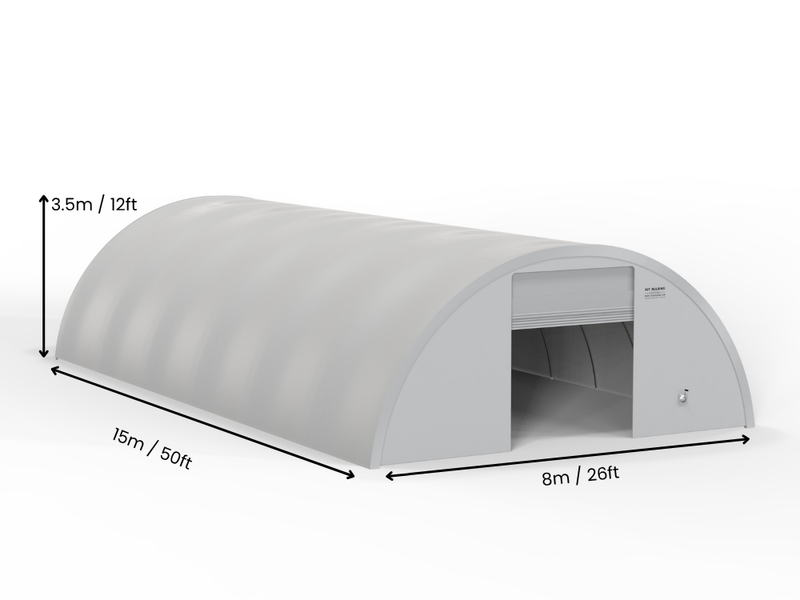 Round PVC Storage Buildings