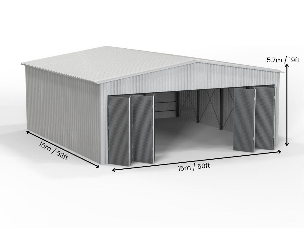 Insulated Aircraft Hangar