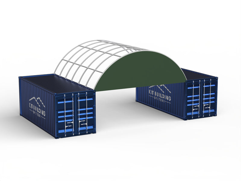 6m (20ft) Span | Container Canopies 20ft Width, 6.5ft Height  (6m x 2m)