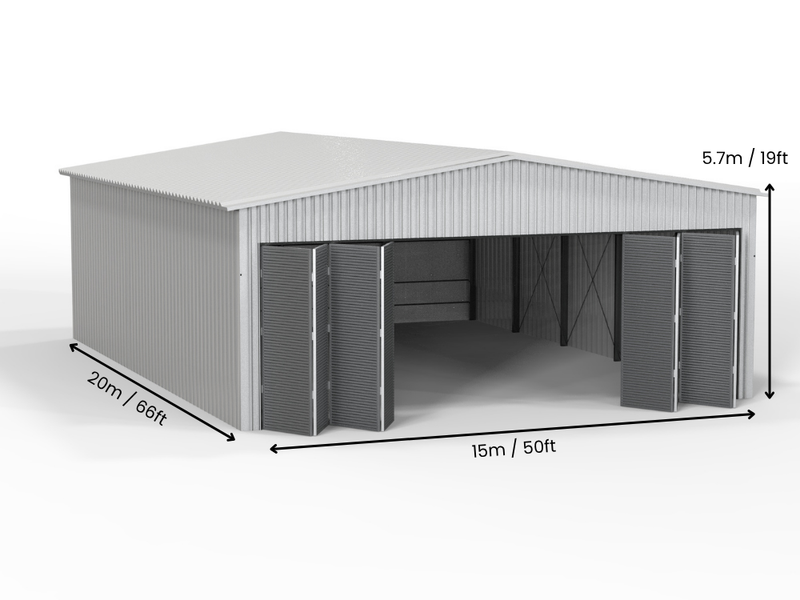Insulated Aircraft Hangar