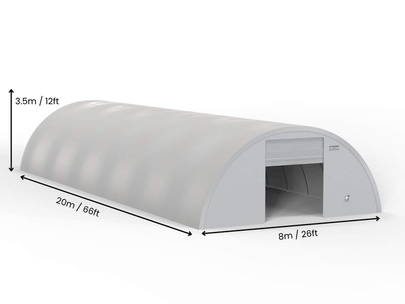 Round PVC Storage Buildings