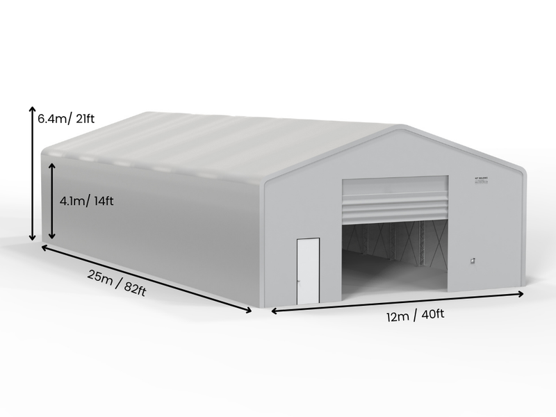 Fabric Storage Buildings | Double Truss