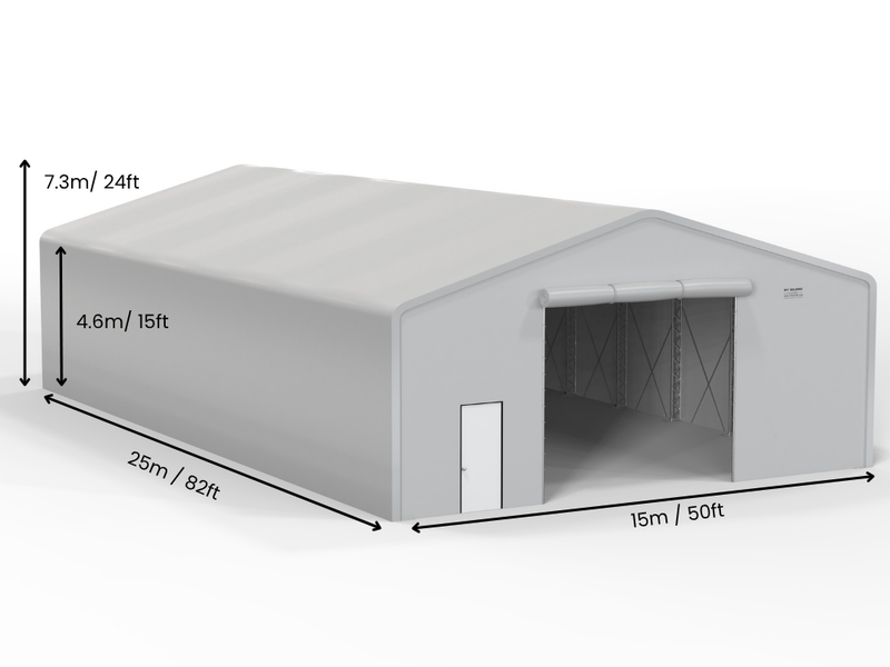 Fabric Storage Buildings | Double Truss