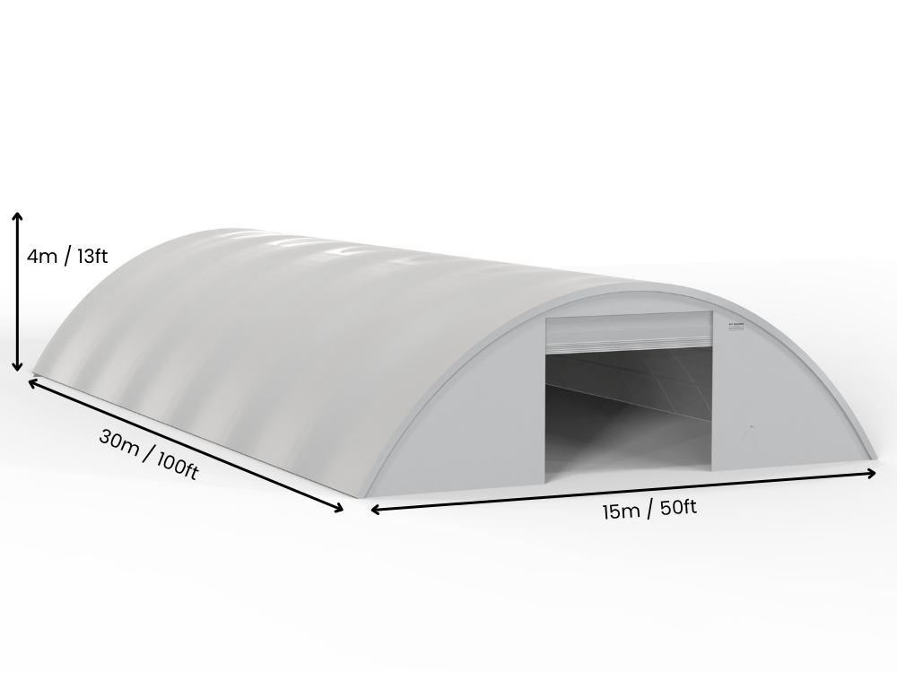 Round PVC Storage Buildings