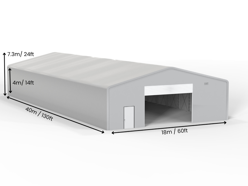 Fabric Storage Buildings | Double Truss