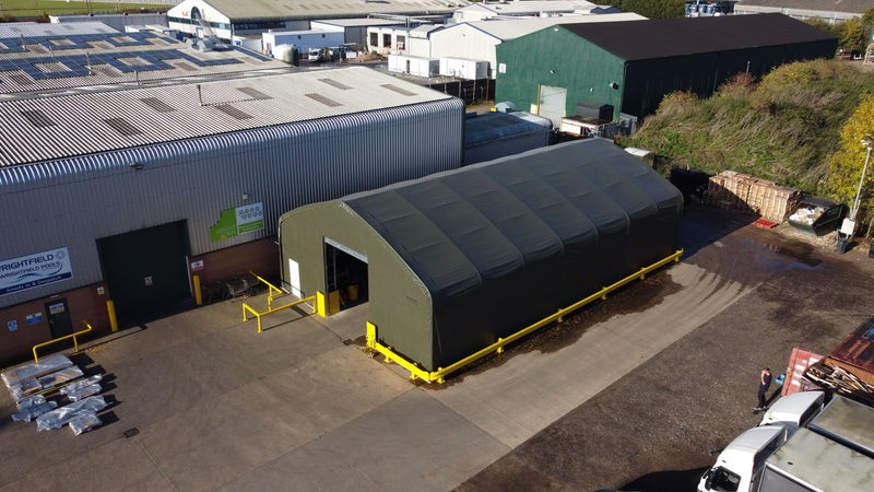 Fabric Storage Buildings | Double Truss