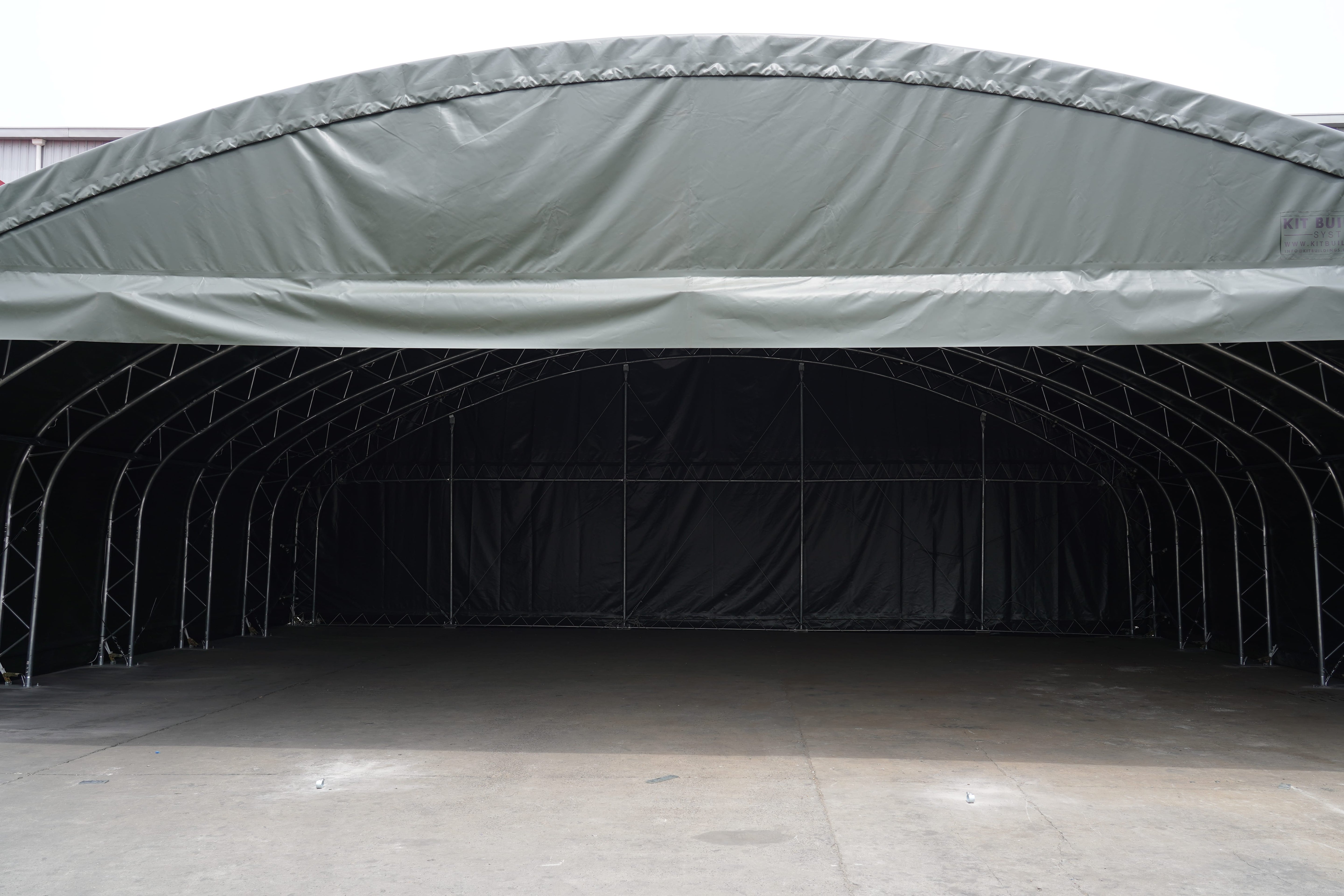 Aircraft Hangar | Green