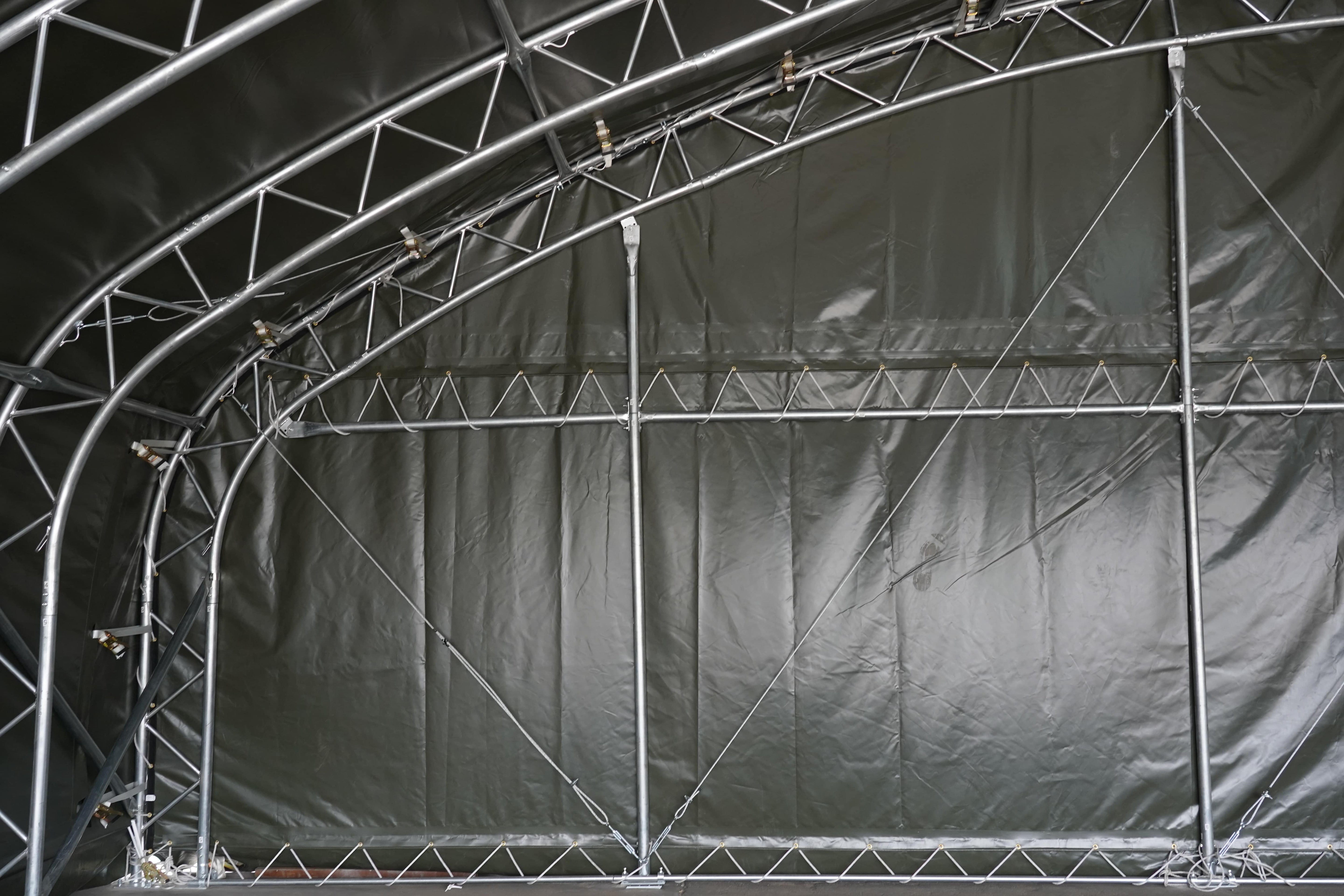 Aircraft Hangar | Green