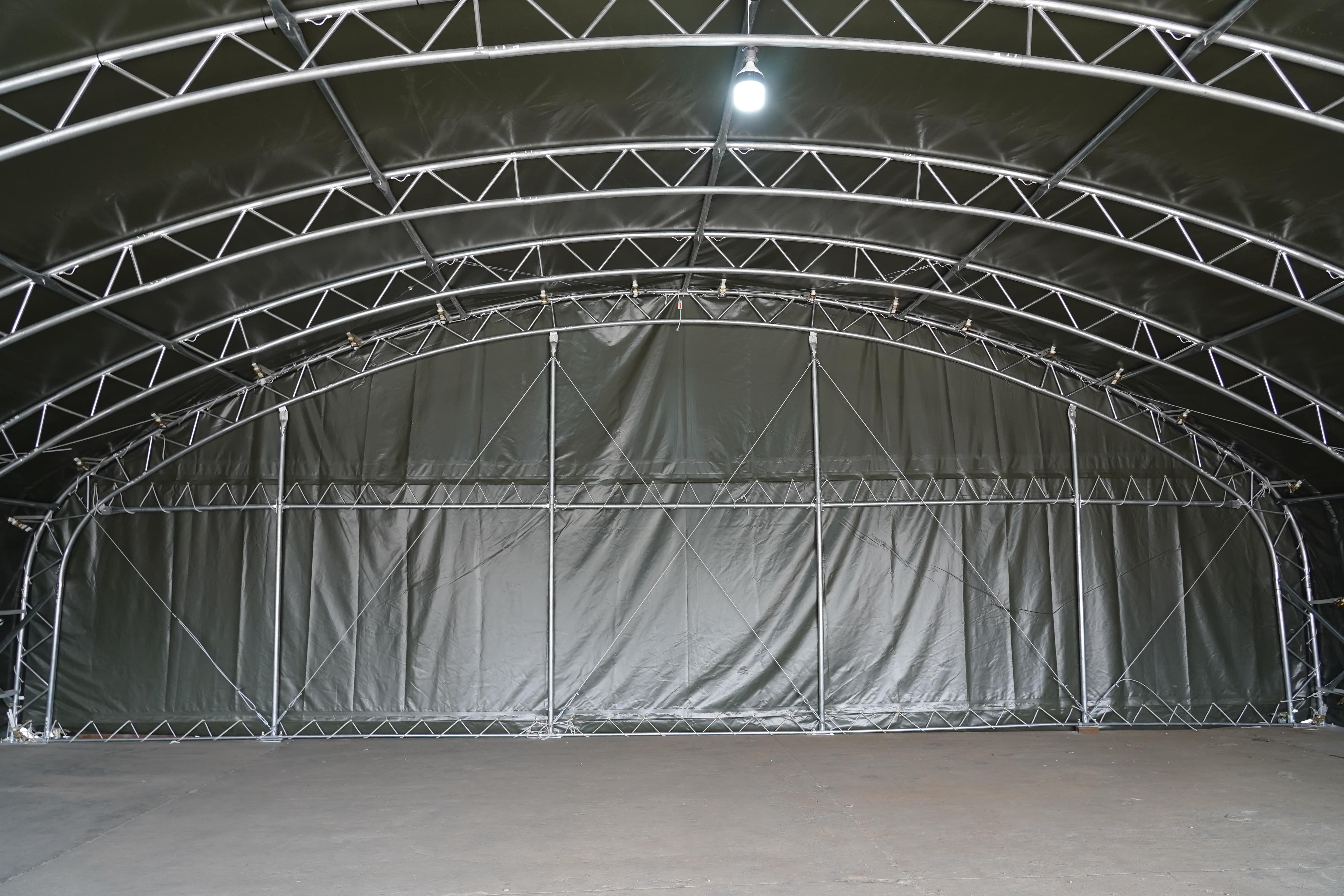 Aircraft Hangar | Green