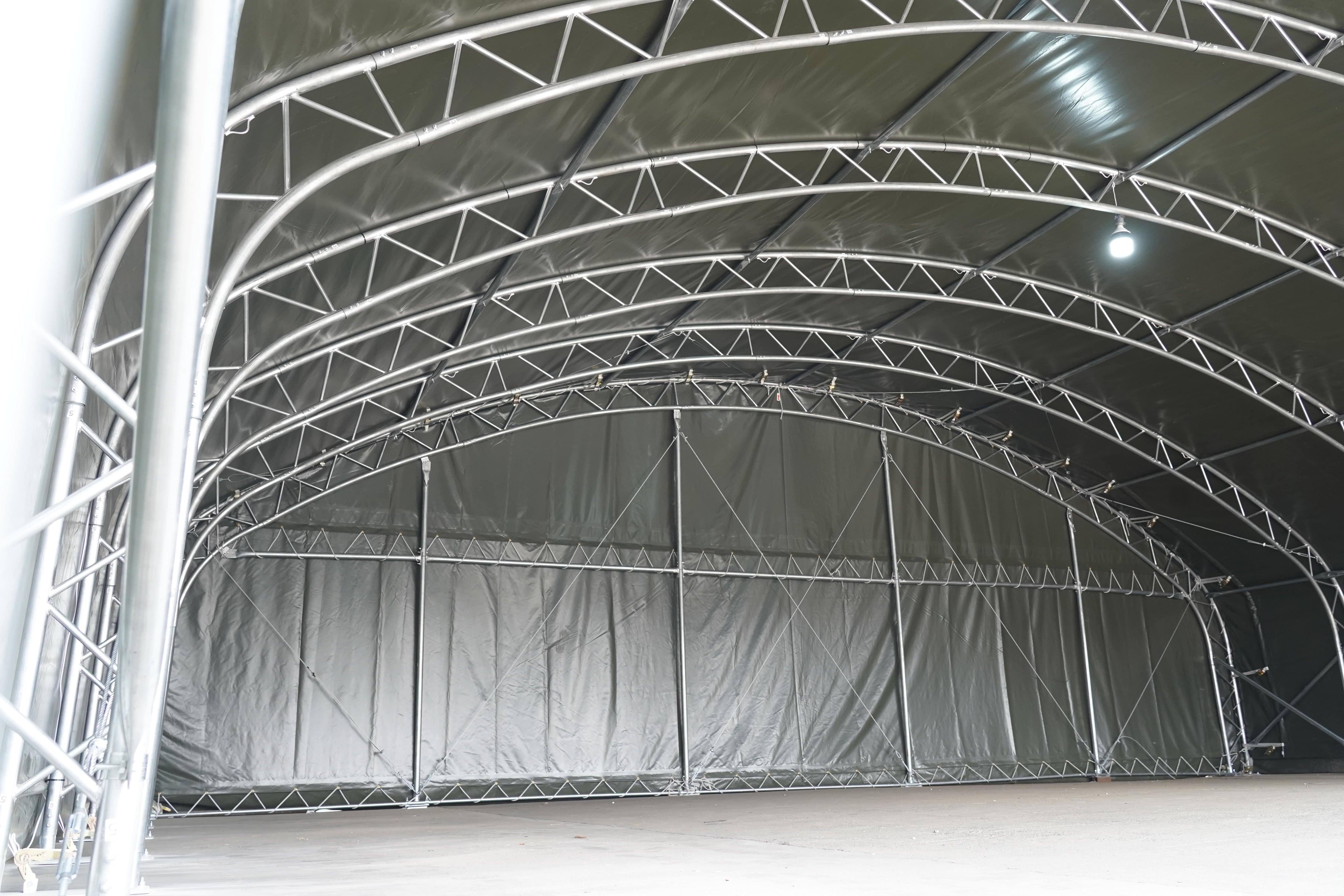 Aircraft Hangar | Green