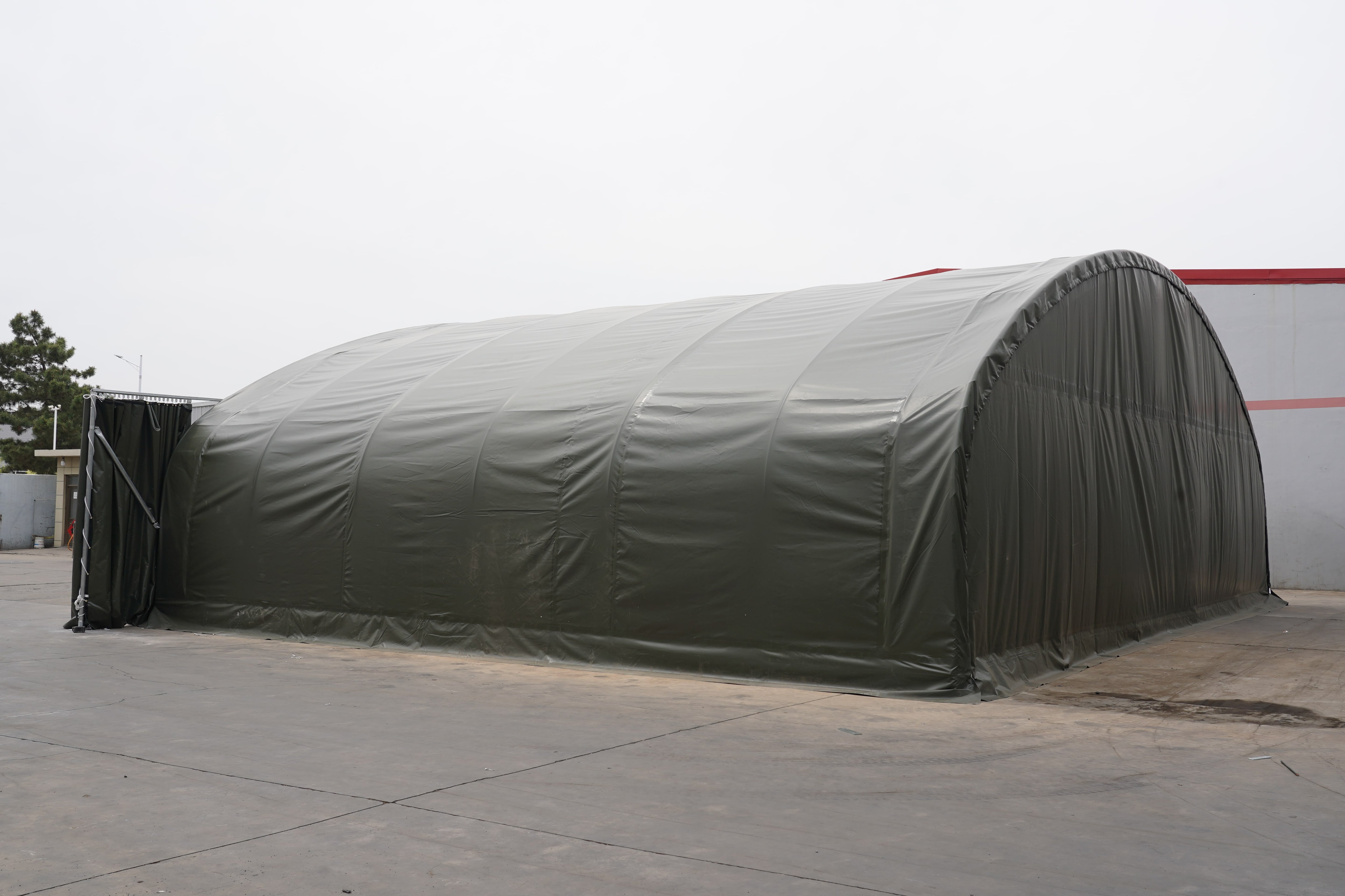 Aircraft Hangar | Green