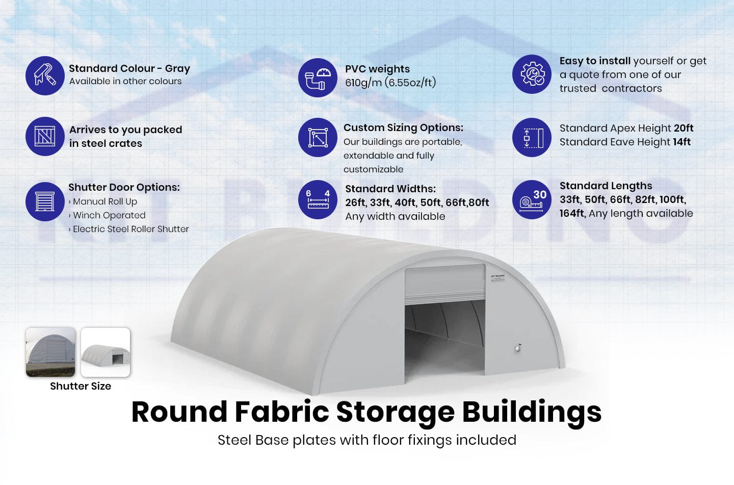 Discover Round PVC Storage Solutions | Kit Buildings