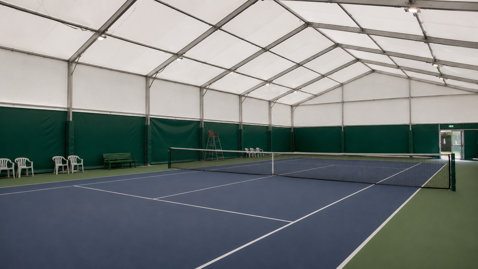 Tennis Court Roof Canopy