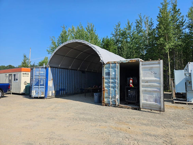Customizable Container Canopies / Shelters for Your Storage Needs