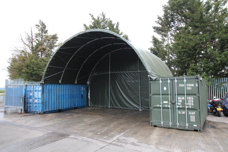 Kit Buildings Container Shelter - 26ft x 20ft x 10ft (8m x 6m x 3m)