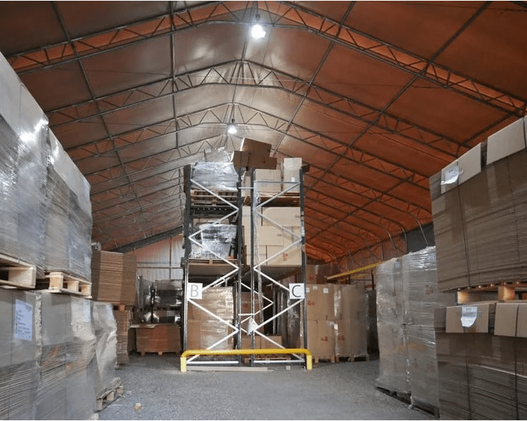 Truss Example Storage Double Truss Fabric Storage Buildings in Canada | PVC Storage Buildings ...