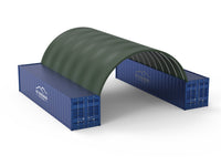 Container Canopies  - 26ft x 40ft x 10ft (8m x 12m x 3m)